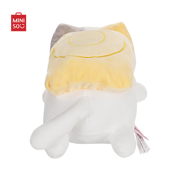 MINISO AU Sushi Cat Stuffed Animal Pillow Plush Toy (Tamagoyaki) 35cm