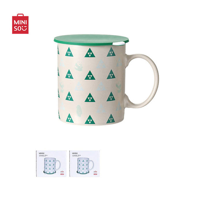MINISO AU We Bare Bears Ceramic Mug 340ml (White)