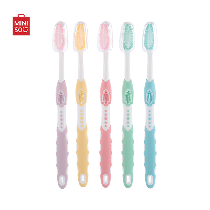MINISO AU Colored Coolness Toothbrush 5 Pcs