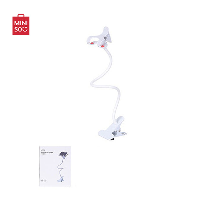 MINISO AU White Desktop Metal Cellphone Holder