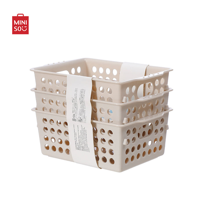 MINISO AU Mini Storage Basket 3pcs