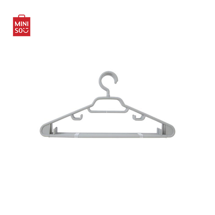 MINISO AU Gray Cloth Hanger 5 Pcs