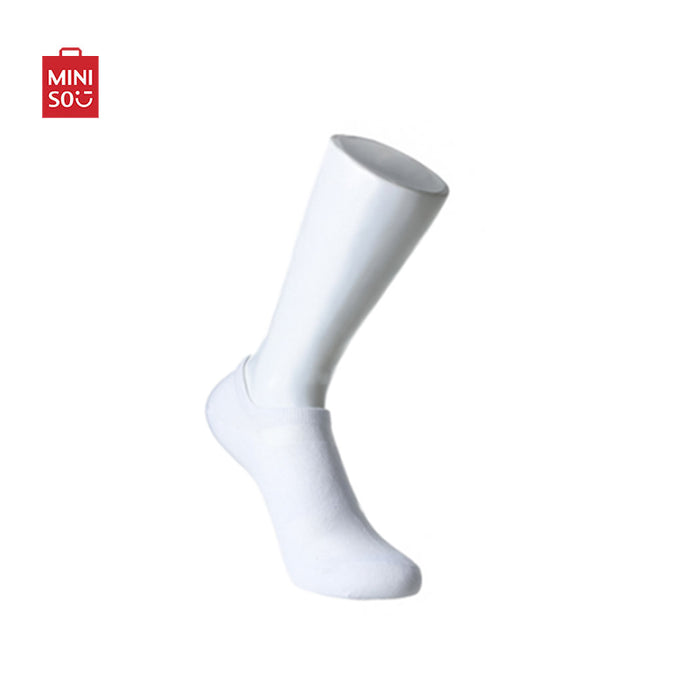 MINISO AU Breathable Series White Women's Low-Cut Socks 3 Pairs