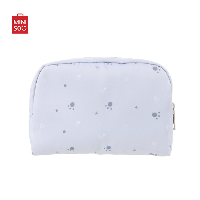 MINISO AU We Bare Bears Collection Rectangle Cosmetic Bag Gray
