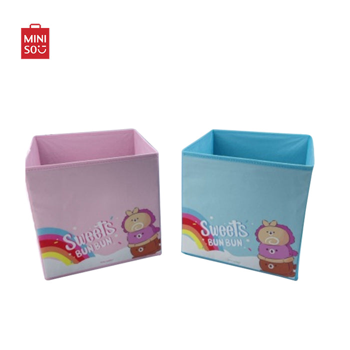 MINISO AU MINI FAMILY Sweets BunBun Collection Fabric Storage Cube Random
