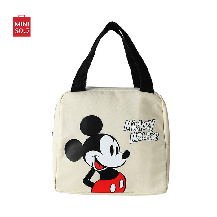 MINISO AU Mickey Mouse and His Friends Collection Lunch Bag Apricot