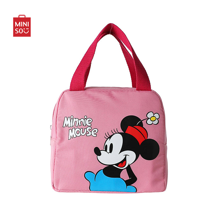 MINISO AU Mickey Mouse and His Friends Collection Lunch Bag Pink