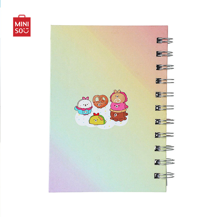 MINISO AU Mini Family Sweetheart Bunny Series Wire-bound Book 50 Sheets Sytle C