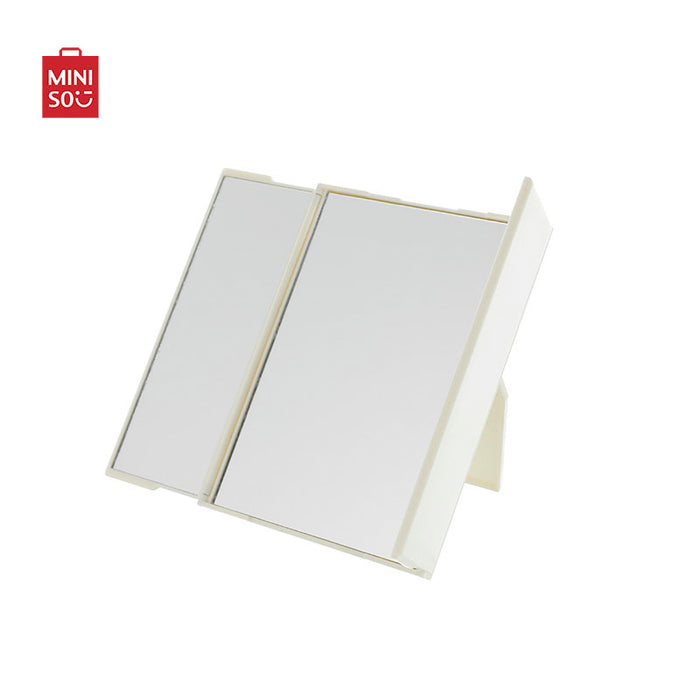 MINISO AU Medium Folding Mirror For Travel Table Desk Shaving Makeup